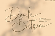 Danila Beatrrice, a Script Font by pineungtype (Thumbnail 12 of 12)