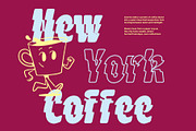 CS Douglas Rippled, a Sans Serif Font by Craft Supply Co. (Thumbnail 5 of 8)