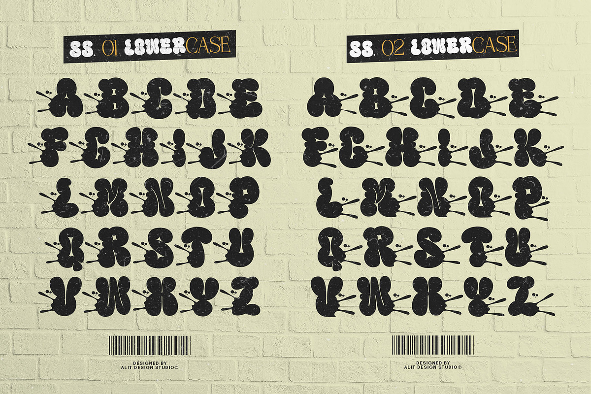 Warior Bomber Typeface, a Serif Font by alit design (Photo 12 of 20)