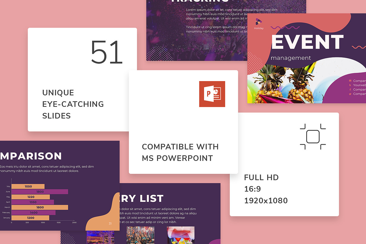 Presentation Event Management, a Presentation Template by TemplatesNow! (Photo 2 of 14)
