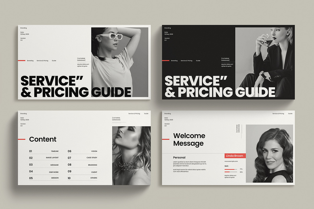 Services & Price Guide Presentation, a Presentation Template by RedGiant (Photo 2 of 5)