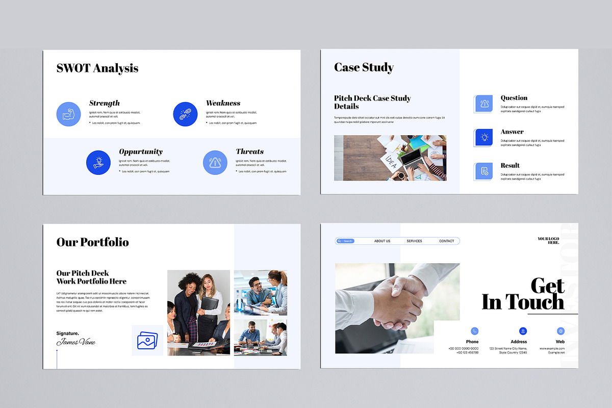 Pitch Deck Presentation Template, a Presentation Template by MightyDesign (Photo 5 of 8)