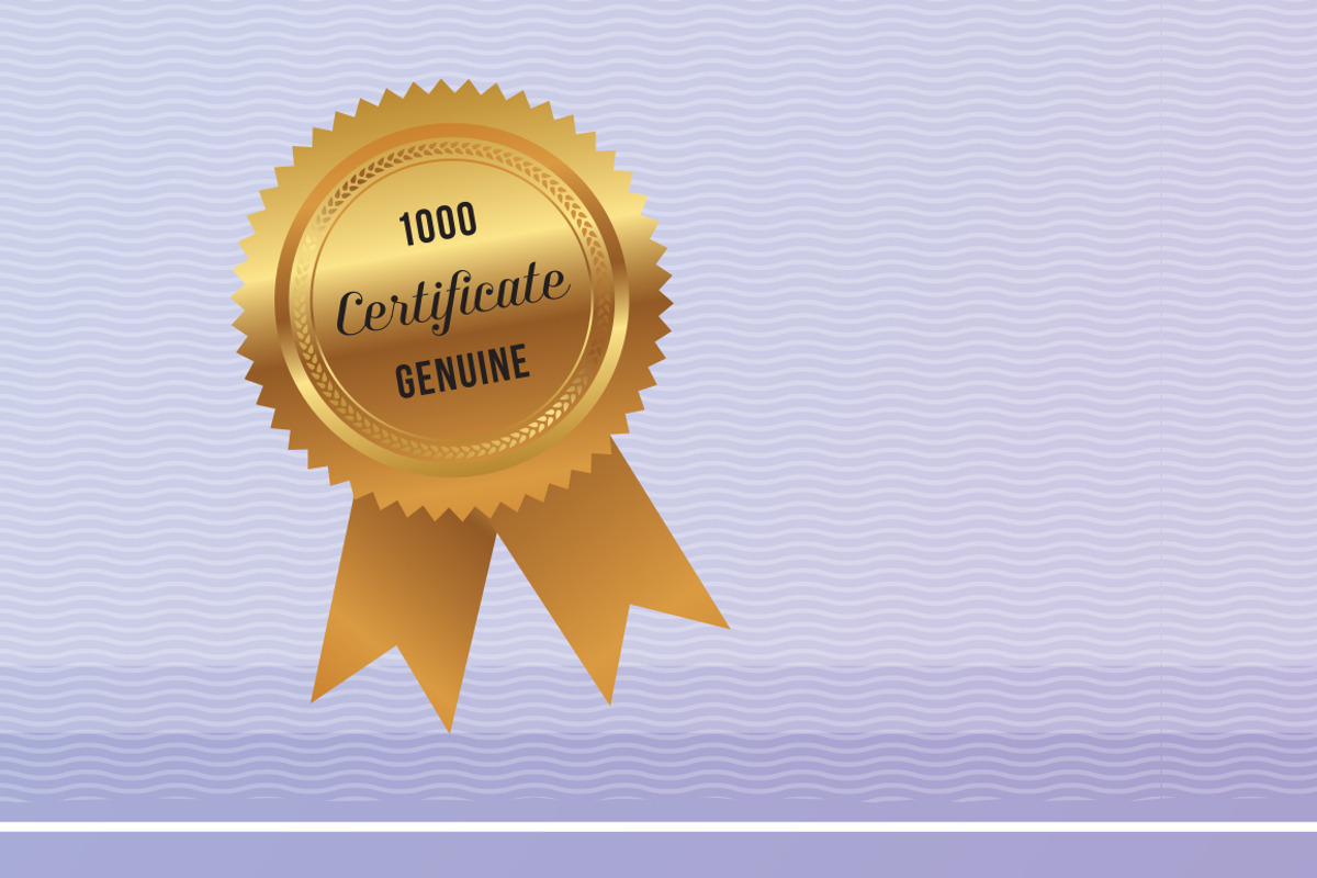 Certificate Design, an Education Illustration by The Petim (Photo 2 of 4)
