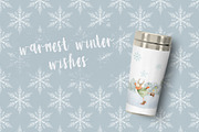 Winter Charm Vol 1 - Watercolor Deer, an Animal Illustration by Watercolor Nomads (Thumbnail 6 of 6)