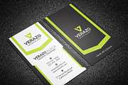 Creative Vertical Business Card, a Business Card Template by Verazo (Thumbnail 1 of 3)