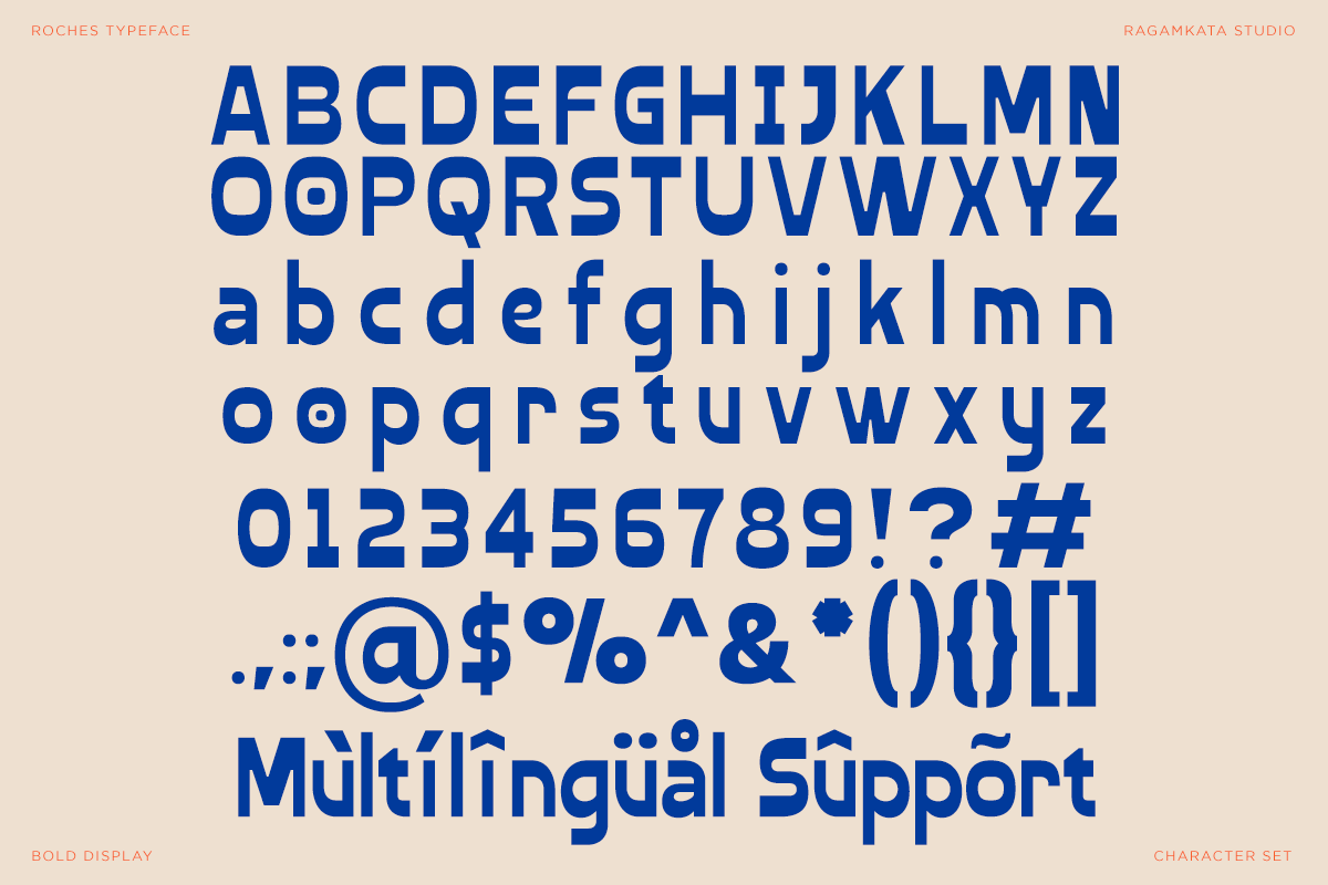 Roches - Bold Food Branding Font, a Sans Serif Font by RagamKata (Photo 10 of 10)