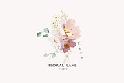 Lumiere - Rose & Cream Florals, an Illustration by Isabelle Salem (Thumbnail 6 of 15)