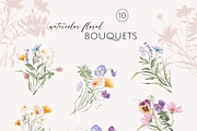 FIELD watercolor wildflowers, a Decorative Illustration by Yuliia Lashevska (Thumbnail 6 of 13)