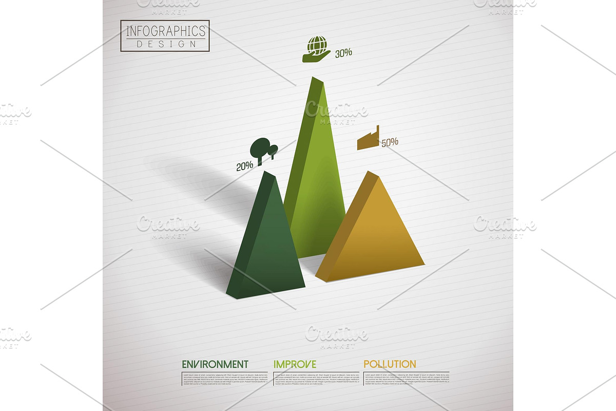Financial Infographic Template, a Presentation Template by TotallypicRF