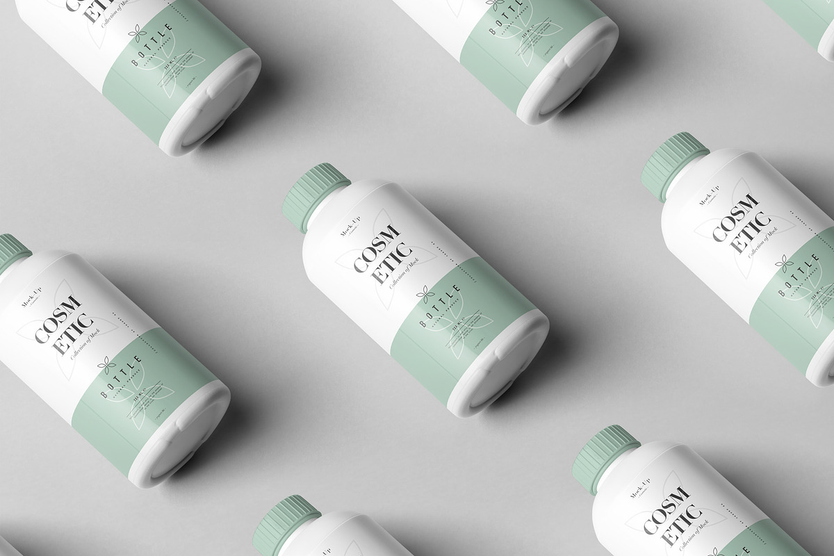 Cosmetic Bottle Mock-up 4, a Packaging Mockup by Yogurt86 (Photo 8 of 13)