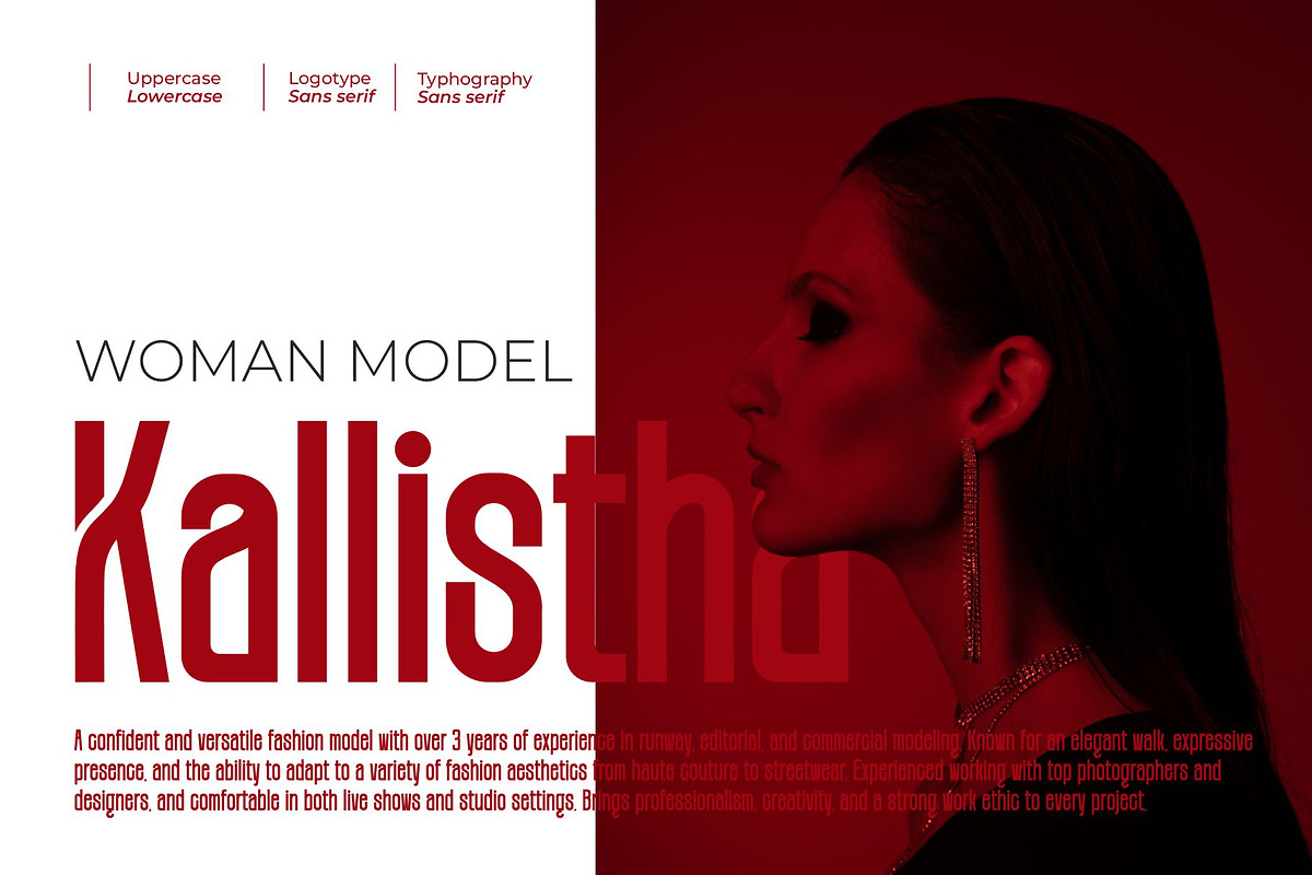 Grades | Modern Tall Sans Serif Font, a Sans Serif Font by Ermedia Studio (Photo 3 of 8)