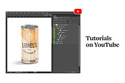 280ml Can Animated Mockup, a Packaging Mockup by rebrandy (Thumbnail 10 of 11)