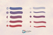Soft Paint Brush Pack, a Brushes & More by Casey Gerber Creative (Thumbnail 2 of 3)