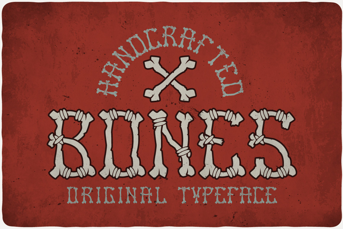 Bones Typeface