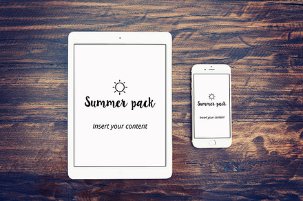 iPhone 6, iPad Air Mock-Up vol.2