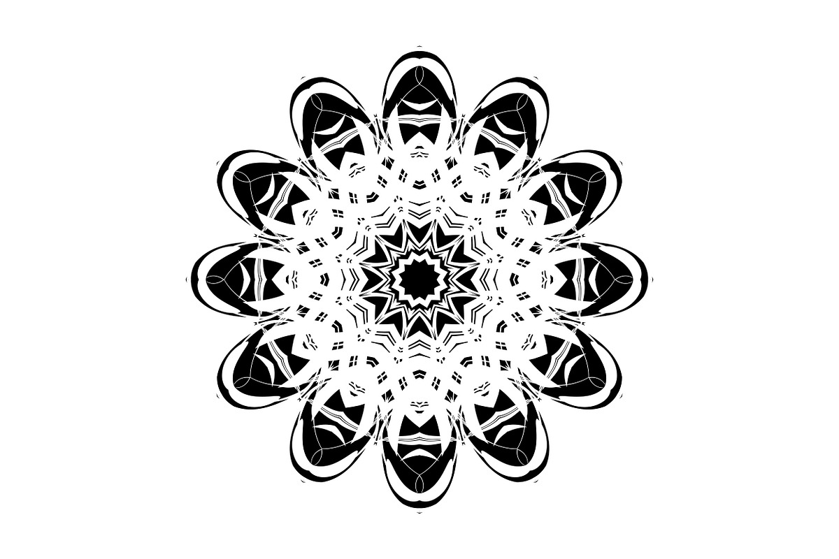 High Quality Mandala Clipart Bundle, a Decorative Illustration by NJ Himel (Photo 91 of 103)
