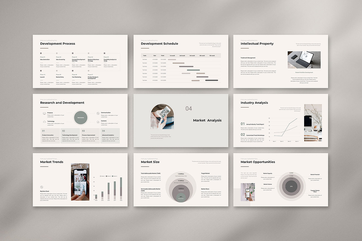 Canva Business Plan Presentation, a Presentation Template by CreativityForest (Photo 6 of 12)