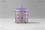 Tutti Frutti / food icons, an Outline Icon by Elisabetta Calabritto (Thumbnail 5 of 6)