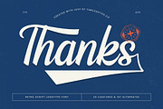 Finland Retro Script Logotype, a Script Font by timelesstype.co (Thumbnail 20 of 20)