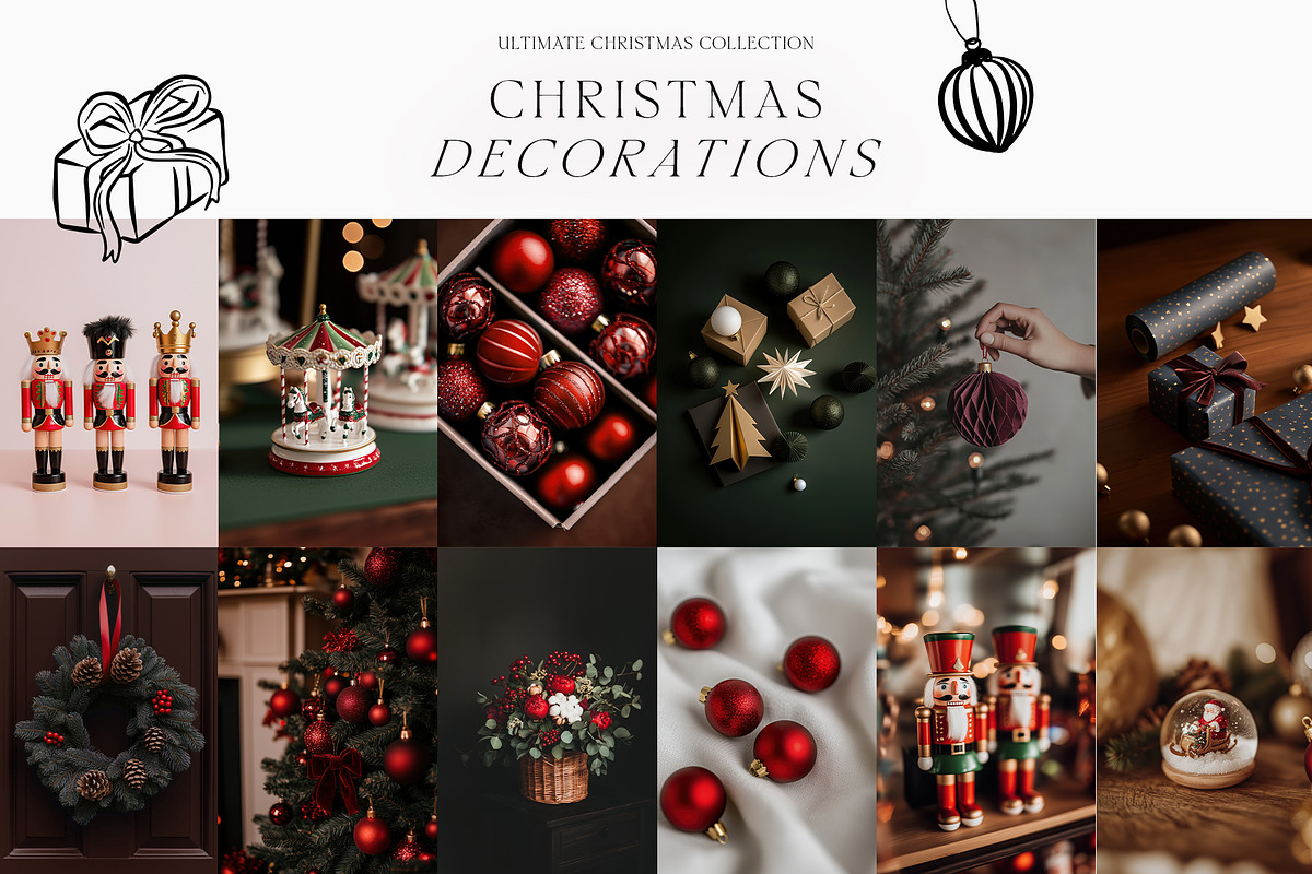 Joyeux Noel 300 Christmas Photos, a Holiday Photo by Muse Mockups (Photo 6 of 24)