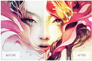 Lovely Watercolor Effect Actions PS, an Action Add-On by ShutterPro (Thumbnail 62 of 71)