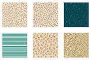 Floral digital papers, Seamless patt, a Pattern Graphic by Libby Wishes (Thumbnail 4 of 5)