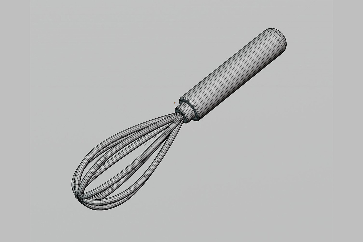 Whisk 3D Model, an Object 3D Model by fahad121 (Photo 7 of 7)