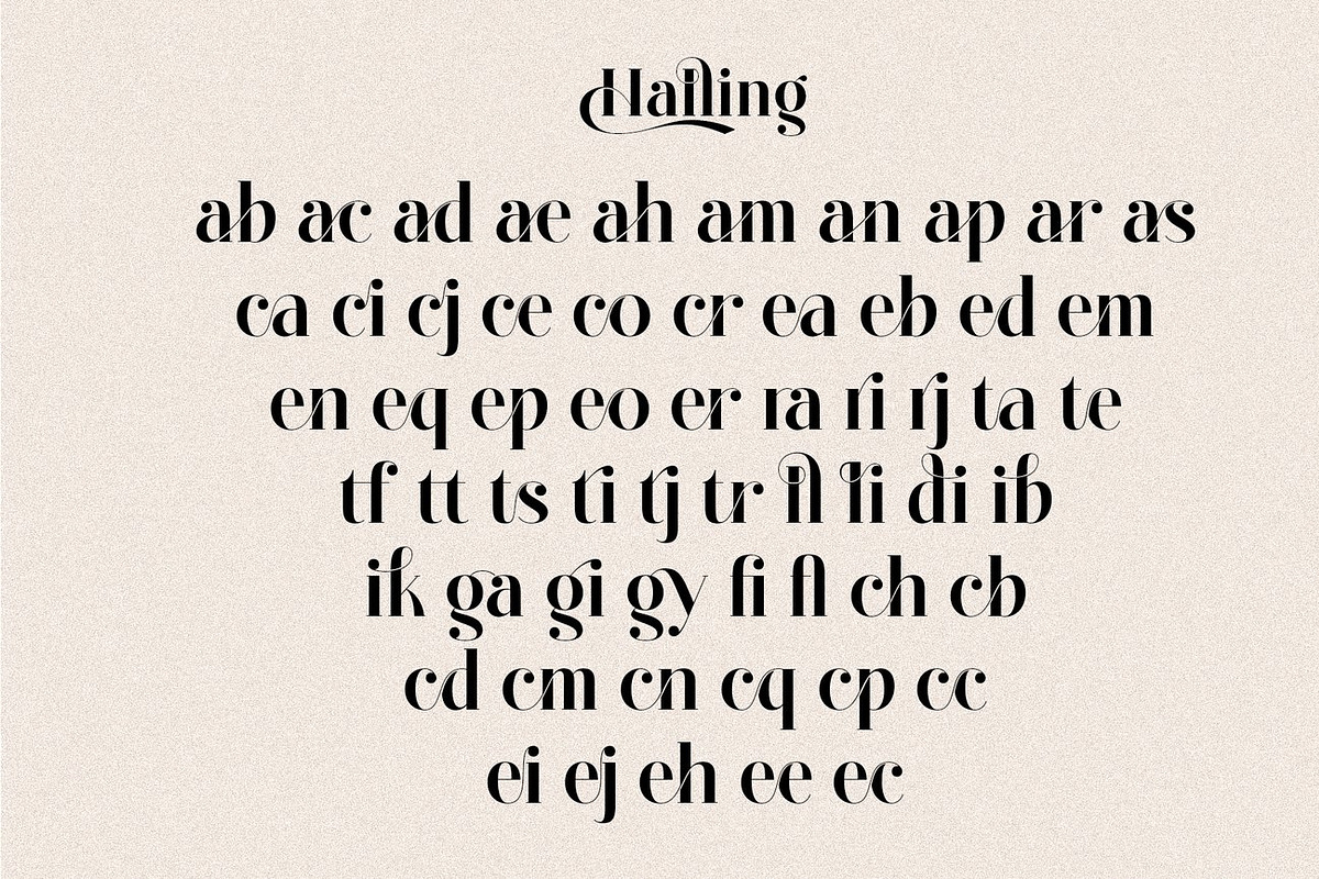 Okican - Elegant Serif, a Serif Font by Luna Shop (Photo 2 of 9)