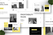 Profitabilty Goals - Business GSL, a Presentation Template by Deepslide Studio (Thumbnail 6 of 6)