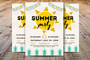 Summer Party Flyer - Canva Template, a Flyer Template by Madhabi Studio (Thumbnail 2 of 5)