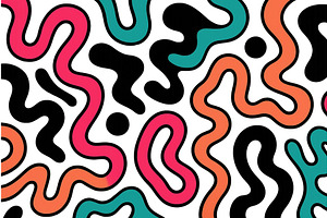 Colorful abstract vector, an Illustration by ZinetroN