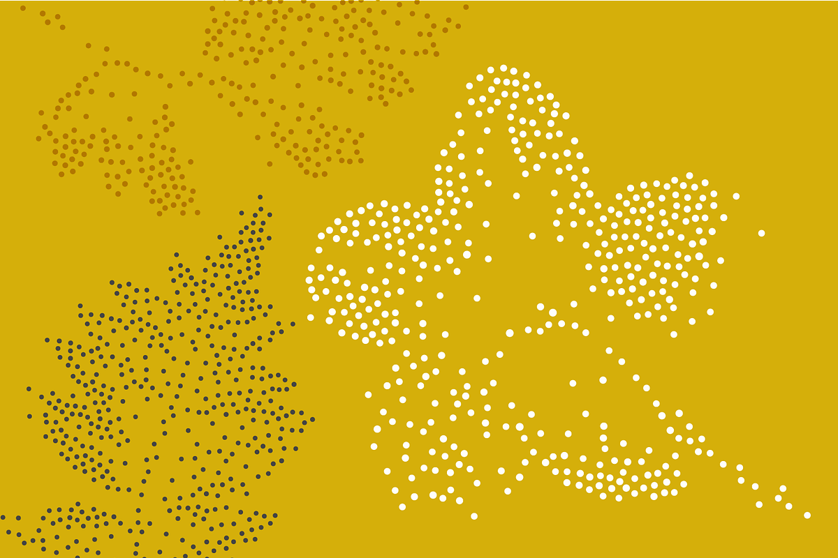 Leaf Tones Vol. 2 | Stippled Leaves, a Texture Illustration by invisiblelayer (Photo 5 of 5)