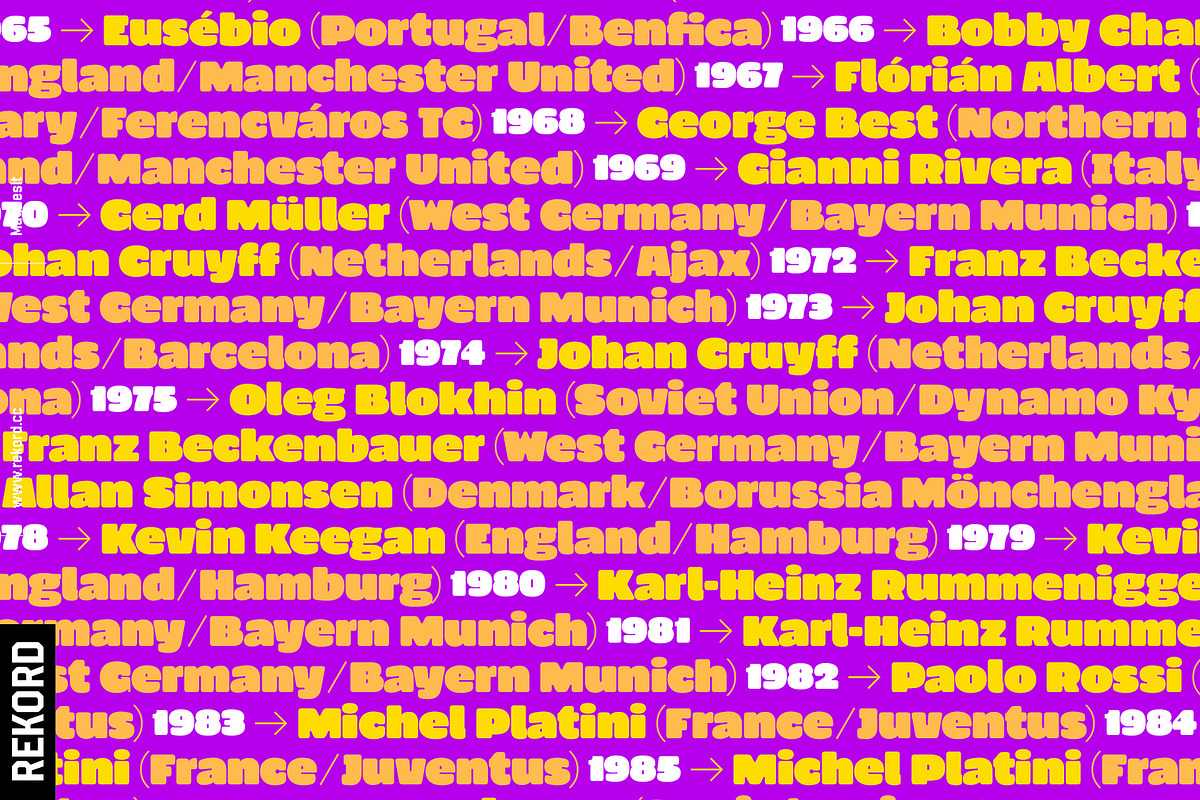 Magnesit: Ultra Bold Fonts, a Sans Serif Font by REKORD (Photo 11 of 14)