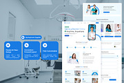 Telemedicine Landing Page, a Landing Page Template by Font Kingdom (Thumbnail 3 of 5)