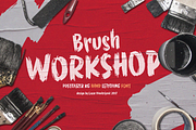 WORKSHOP Brush, a Font by Posterizer KG (Thumbnail 1 of 5)