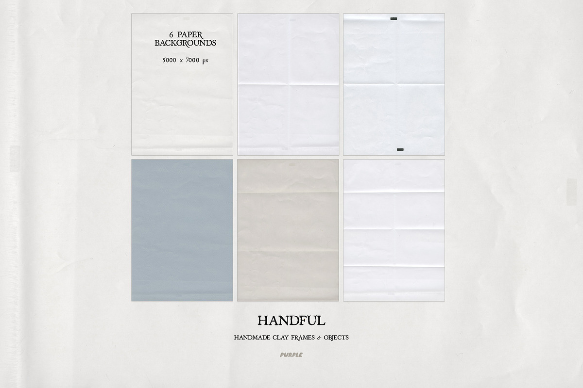 Handful: Handmade Clay Frames, an Object Graphic by Purple (Photo 10 of 11)