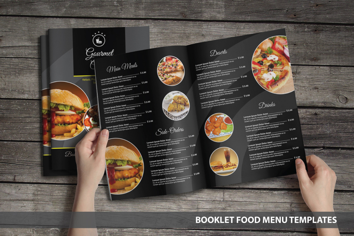 Multipurpose Food Menu Template, a Brochure Template by voryu