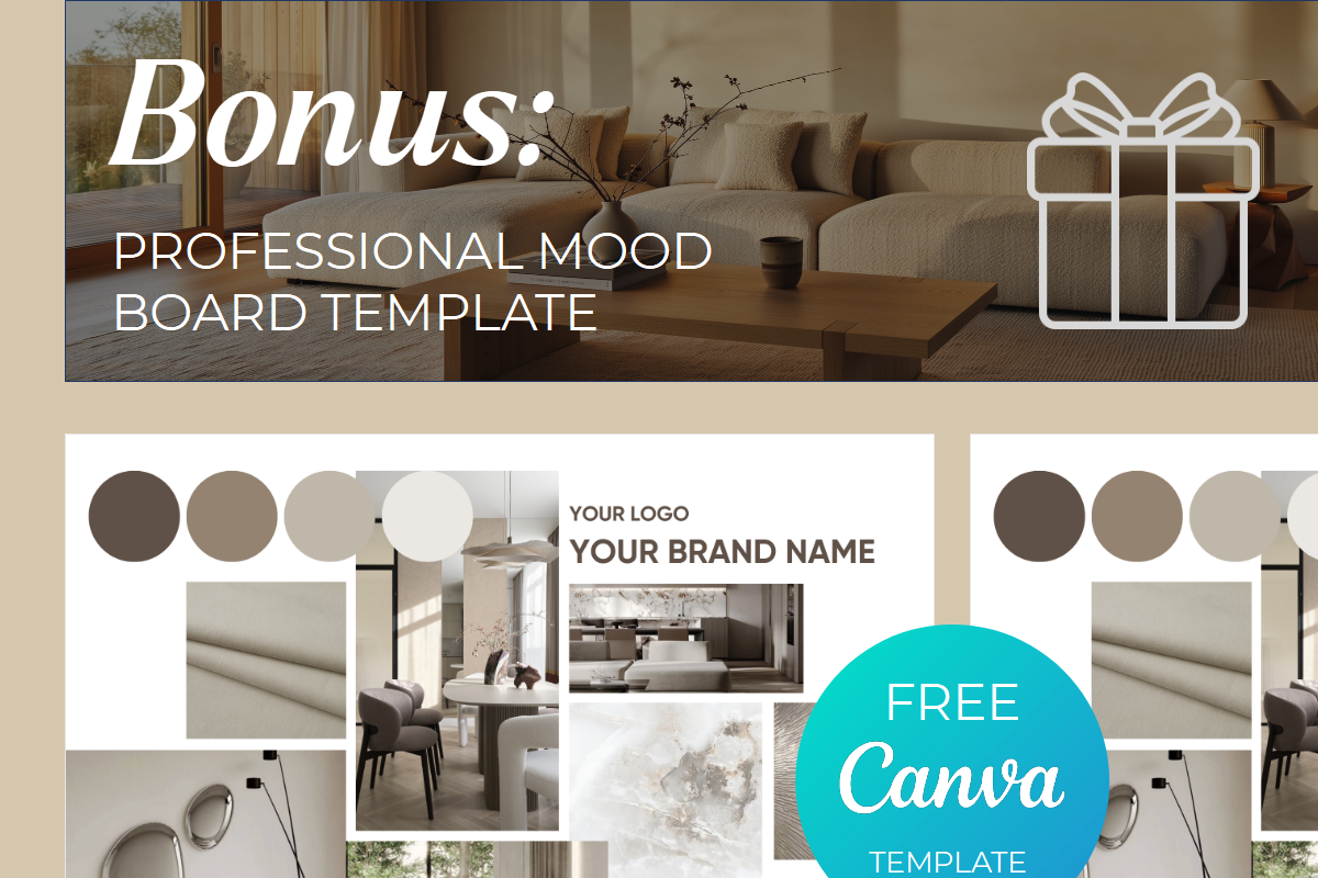 Interior design PRO bundle template, a Presentation Template by Trendingdigital (Photo 7 of 8)