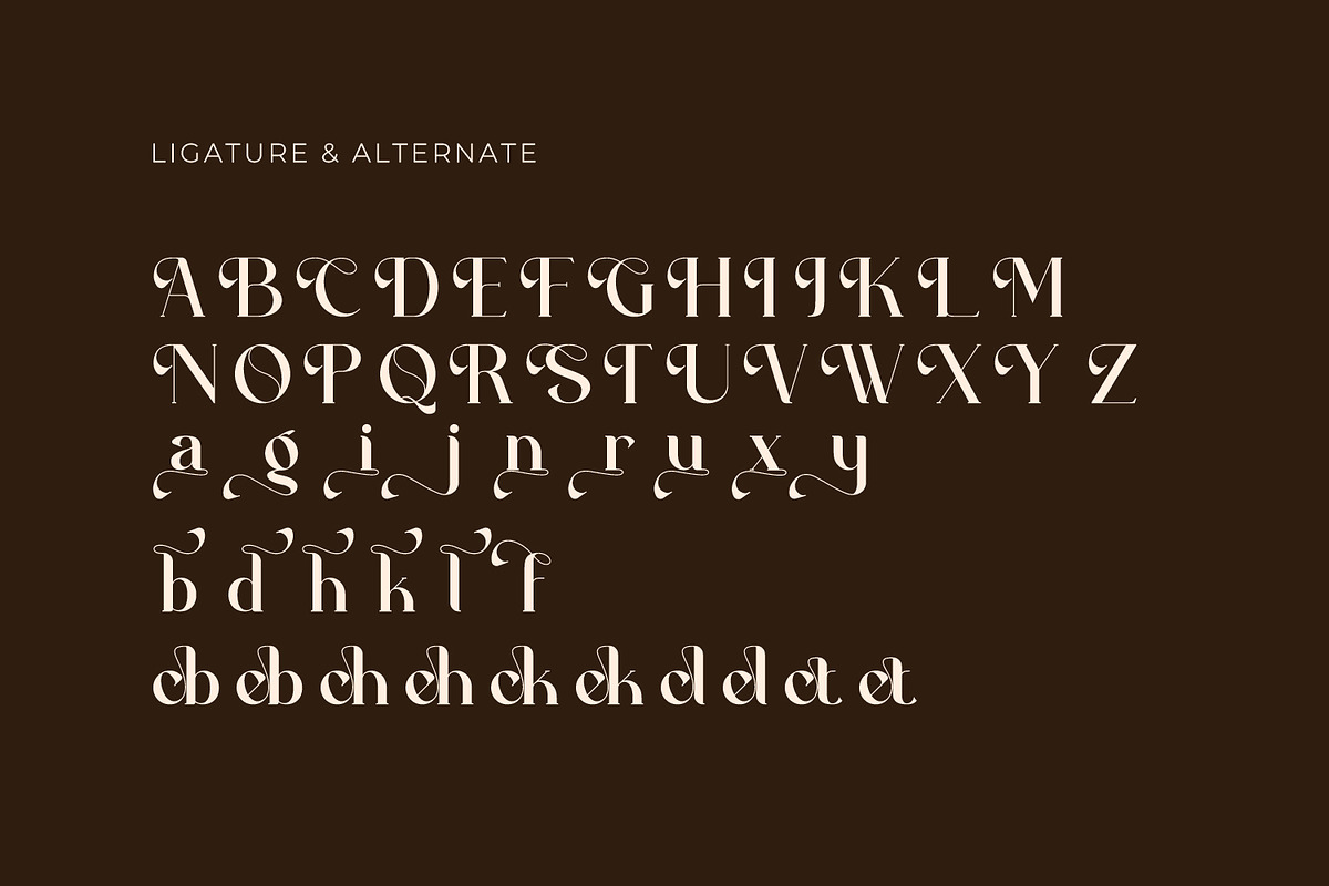 Gheklyn - Serif Typeface Font, a Serif Font by Rishsketch (Photo 12 of 15)