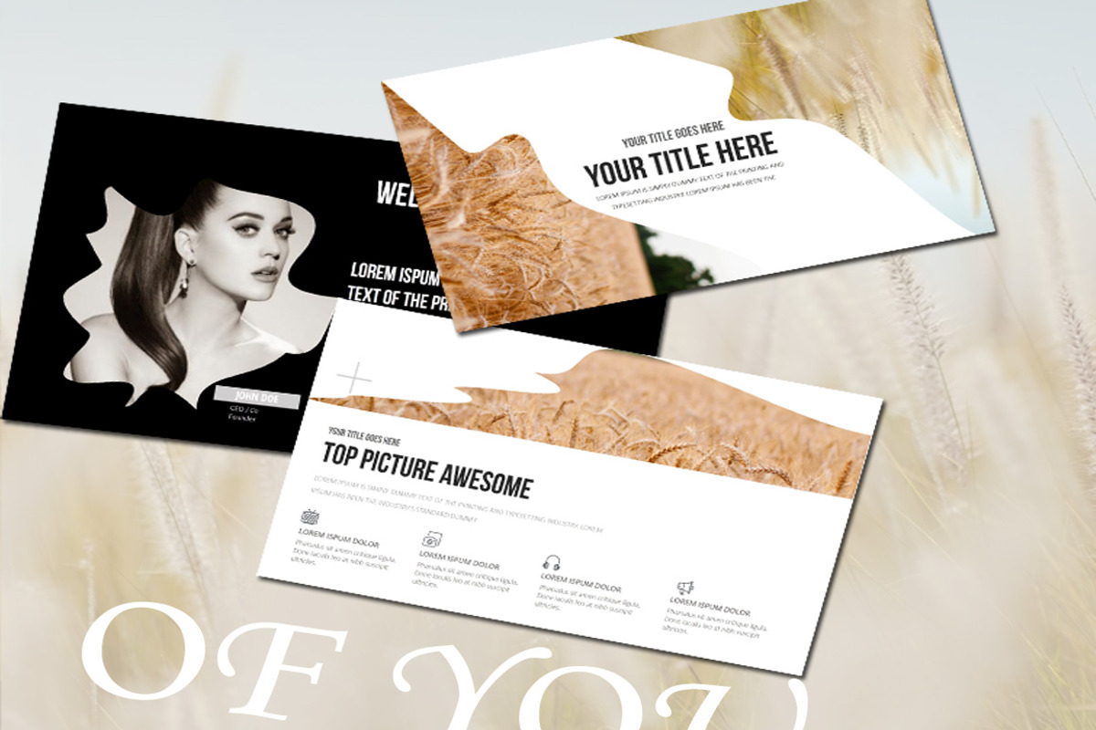 Of_you Powerpoint Presentation, a Presentation Template by SlideBester (Photo 1 of 7)