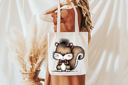 Quirky Squirrel, Funny Squirrel Clip, an Illustration by Libby Wishes (Thumbnail 6 of 7)