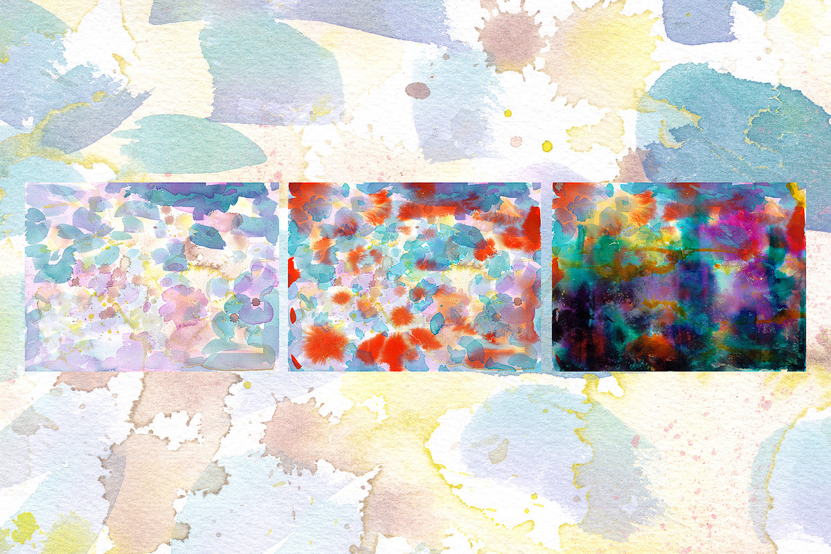 Experimental Watercolor Backgrounds, a Texture Graphic by Maya's Art Adventures (Photo 9 of 11)