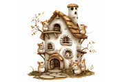 Prompt Mouse House Clipart, a Decorative Illustration by Creative design (Thumbnail 2 of 7)