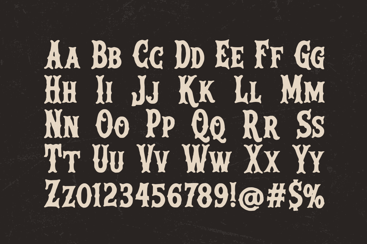 Rock South - Vintage Western Display, a Serif Font by Pandeka Studio (Photo 9 of 9)