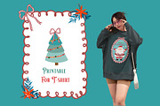 Merry christmas frame for kid design, a Decorative Illustration by Piixypeach (Thumbnail 6 of 9)