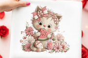 Whimsical Cats With Summer Drinks, an Illustration by Digital Artistic99 (Thumbnail 5 of 11)
