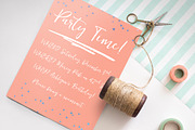 Heathrow Font, a Script Font by Angie Makes (Thumbnail 5 of 8)