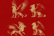Heraldic Griffin Vintage Engraving, an Object Graphic by Kaizla03 (Thumbnail 5 of 5)