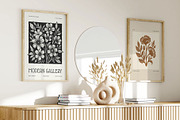 Linocut Flowers #2 | Poster Builder, an Object Graphic by KetteCreate (Thumbnail 5 of 13)