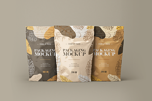 Stand Up Pouch Mockups